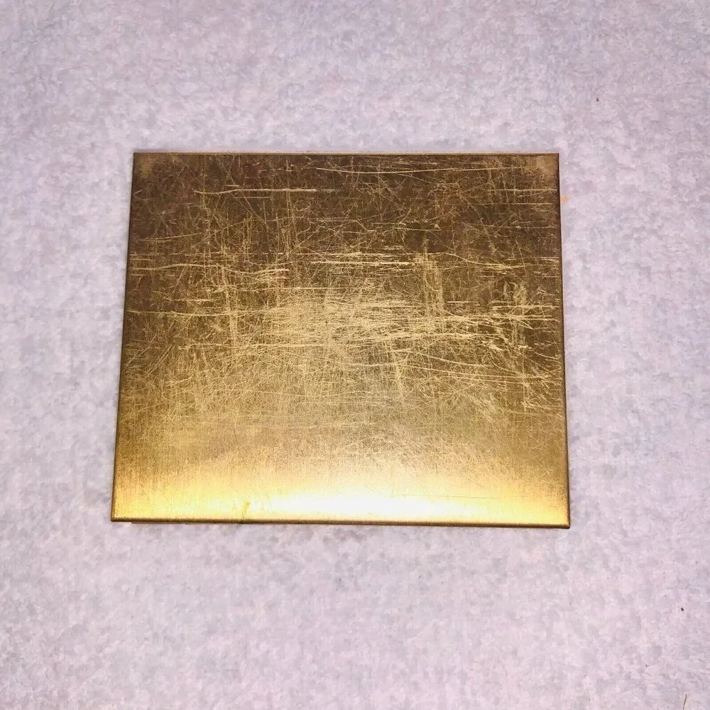 Vintage Metal Coin Holder Money Clip Purse Bronze Trinket Case Compact Lot 2